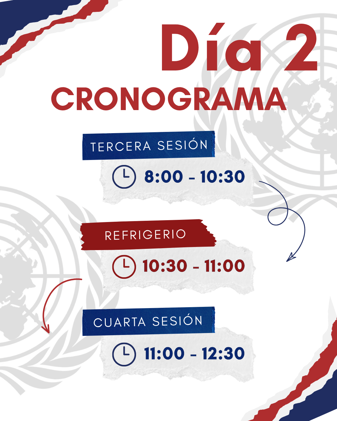 Segunda parte del cronograma Mini ESCJMUN 2026