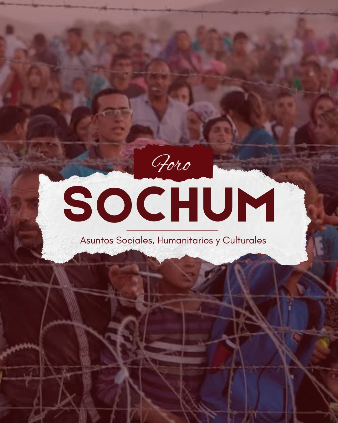 Portada del Foro SOCHUM, Asuntos Sociales, Humanitarios y Culturales