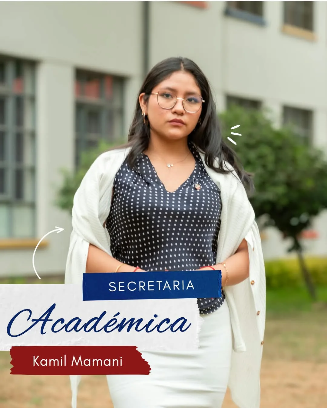 Retrato de la Secretaria Académica del Mini ESCJMUN