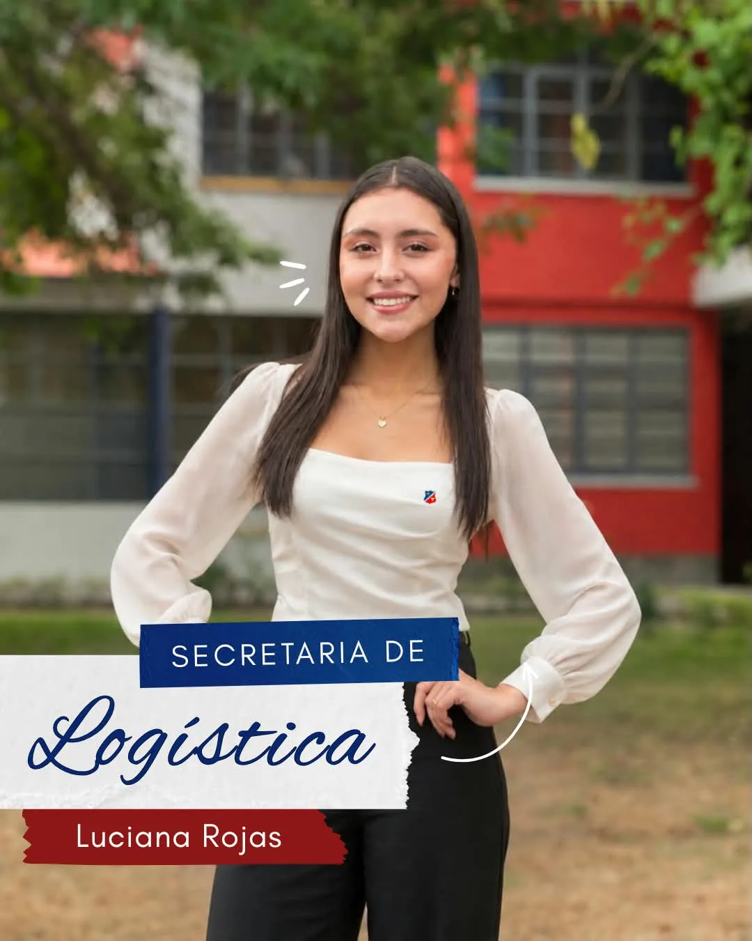 Retrato de la Secretaria de Logística del Mini ESCJMUN