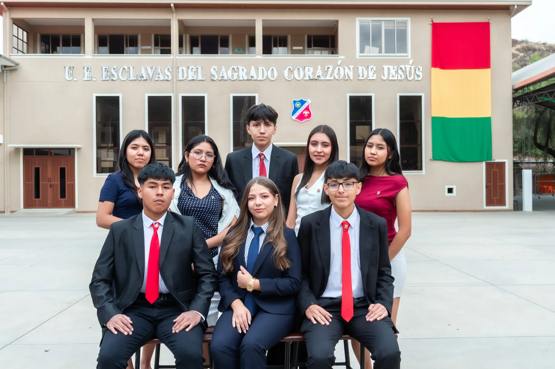 Fotografía grupal del Secretariado de Mini ESCJMUN