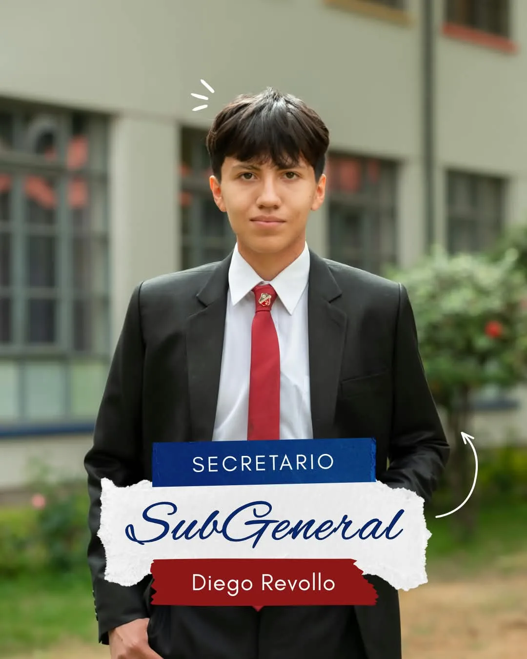 Retrato del Secretario General del Mini ESCJMUN